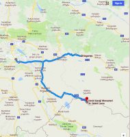 Как проехать в Давид Гареджи - этот странный Google Map - Netgazeti