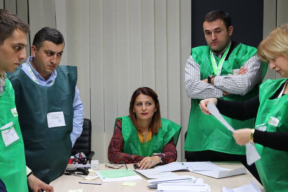 ЦИК: подсчитано 32% голосов на выборах президента Грузии  - Netgazeti