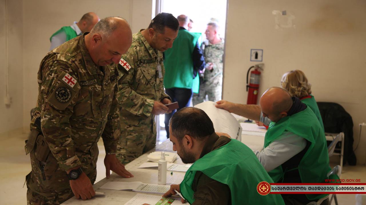 Грузинские военнослужащие в Афганистане сегодня голосуют на выборах президента - Netgazeti
