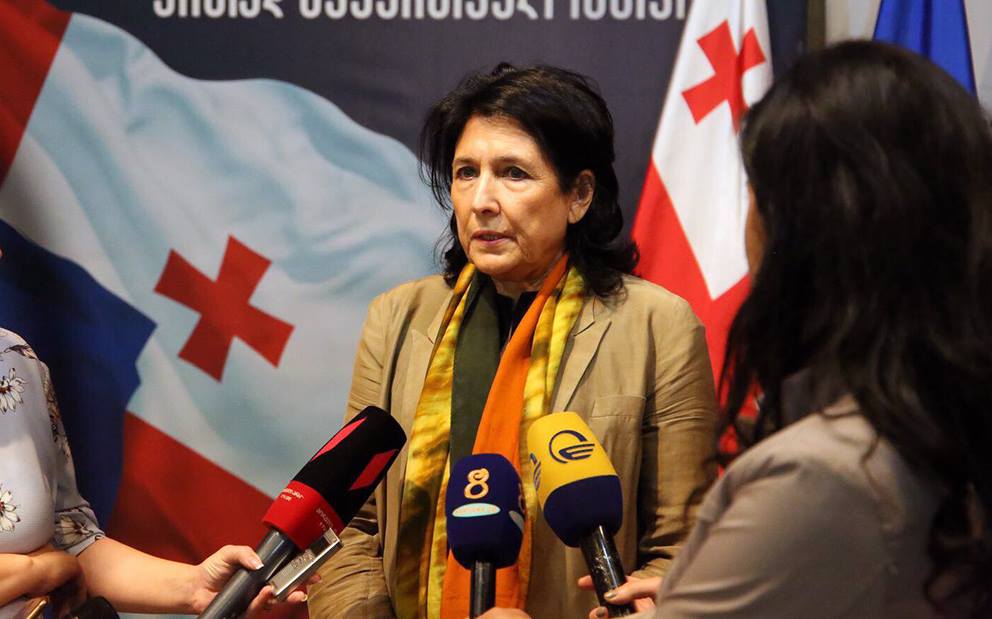 Медиатор, посредник и арбитр: Зурабишвили рассказала, каким будет президентом - Netgazeti
