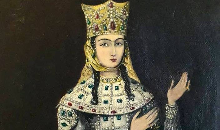 Грузинские эмигранты подарили тбилисскому музею картину «Царица Тамар» XIX века - Netgazeti