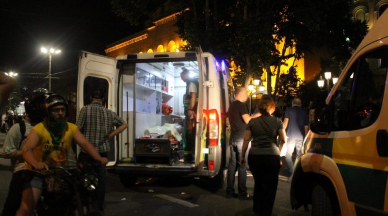 28 пострадавших при разгоне митинга в Тбилиси остаются в клиниках - Netgazeti