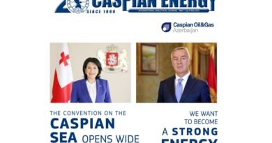 Журнал Caspian Energy представят на Международном Каспийском Энергетическом Форуме в Тбилиси   - Netgazeti