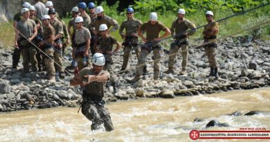 Военные из девяти стран проходят курс горной подготовки в Грузии - Netgazeti