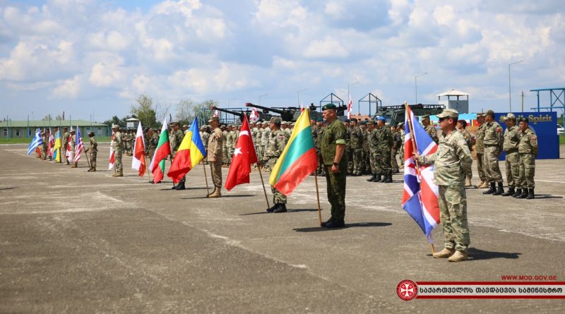 Многонациональные военные учения Agile Spirit 2019 начались в Грузии. ФОТО - Netgazeti