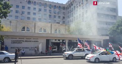 Оппозиция провела автомобильное шествие к МВД Грузии и резиденции Иванишвили   - Netgazeti
