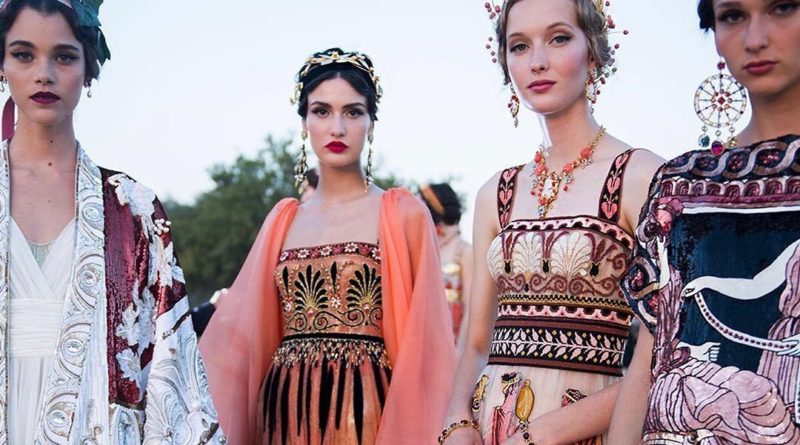 Грузинская модель приняла участие в показе Dolce and Gabbana на Сицилии - Netgazeti