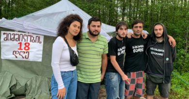 Участников голодовки у резиденции Иванишвили в Шеквитили госпитализировали - Netgazeti