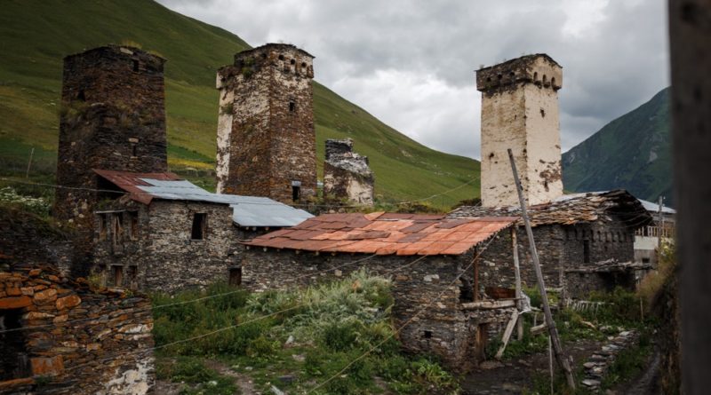 В высокогорной Сванетии обрушилась фамильная башня - Netgazeti