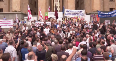 После отмены ЛГБТ-прайда ультранационалисты собрались на акцию у парламента - Netgazeti