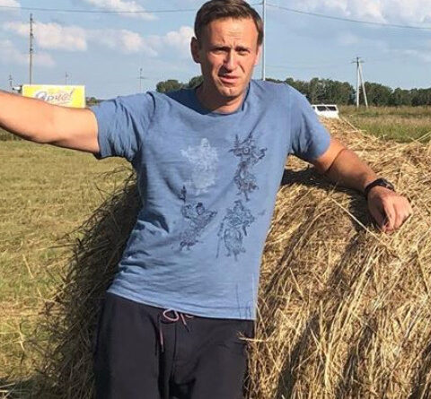 Алексей Навальный кричал от боли в самолете — видео