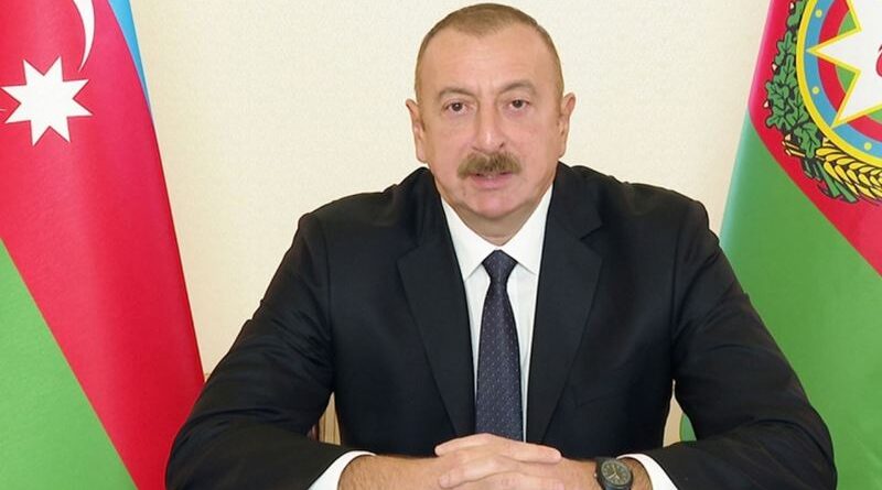 Президент Азербайджана прокомментировал события в Армении