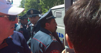 В Армении полиция задержала 25 человек на акции против Пашиняна [видео]