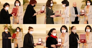 Президент Грузии наградила Орденом царицы Тамар восемь женщин