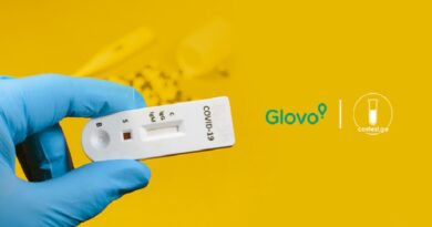 Заказать проведение ковид-теста на дому можно через приложение Glovo