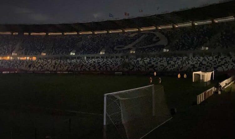 День Земли на стадионе Динамо в Тбилиси. Во время тренировки сборной Испании