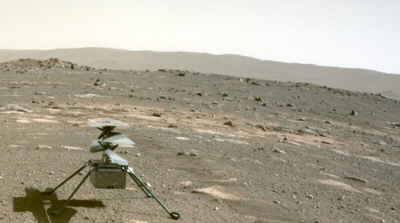 Дрон Ingenuity установлен на поверхность Марса