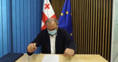 Григол Вашадзе подписал соглашение предложенное главой Евросовета