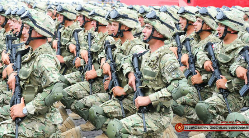Грузинская армия отмечает 30-летие со дня основания