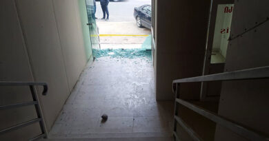 Неизвестные проломили дверь офиса «Нацдвижения» в Батуми