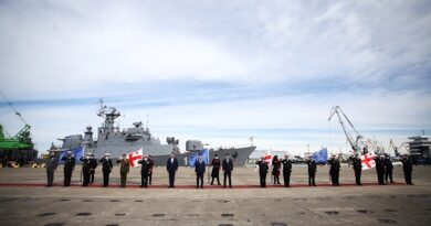 Соединение кораблей НАТО вошло в порт Поти