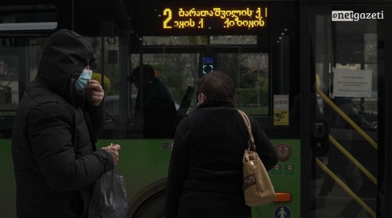 В Тбилиси отключились транспортные табло