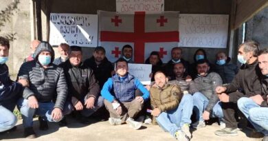 Десятый день длится забастовка рабочих в Озургети