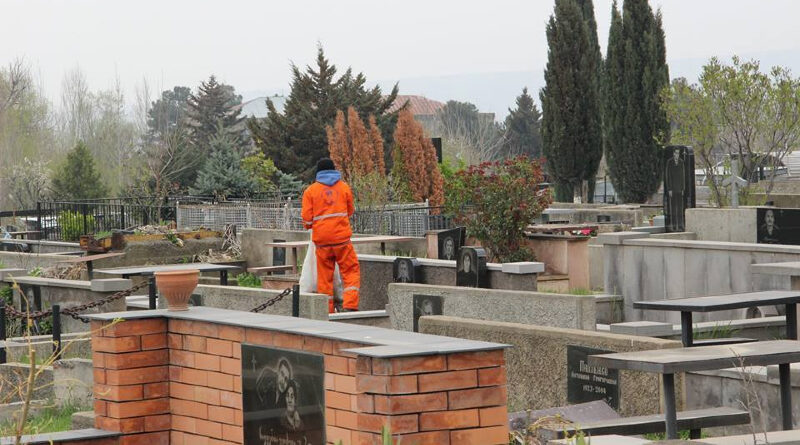 Граждане нарушившие запрет на посещение кладбищ будут оштрафованы на 2000 лари