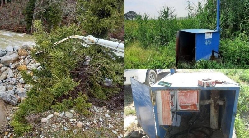 В Грузии повреждены станции Национального агентства окружающей среды