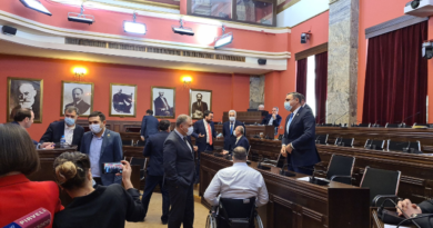 В парламенте Грузии произошла словесная перепалка