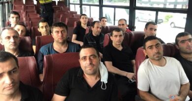 На азербайджано-грузинской границе прошел обмен 15 армянских военнопленных на карты минных полей в Агдамском р-не