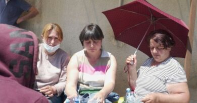 Протестующие жители села Шукрути перешли на сухую голодовку