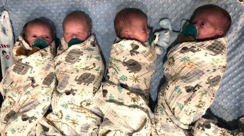 В Грузии родились сразу четыре близнеца