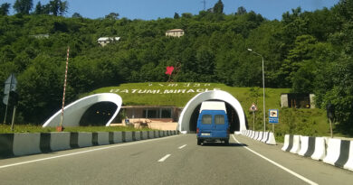 В тоннелях Чакви-Махинджаури с 17 по 27 июня периодически ограничат движение автотранспорта