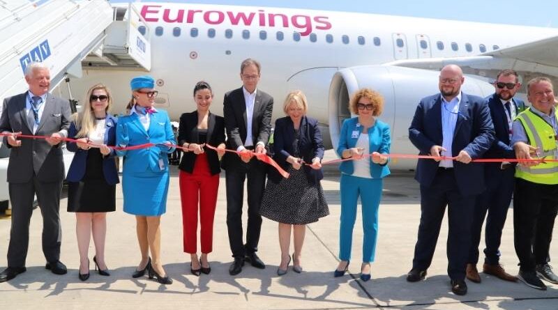 Немецкий лоукостер Eurowings вышел на грузинский рынок