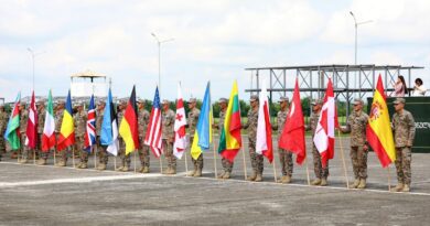 В Грузии стартовали многонациональные военные учения Agile Spirit 2021
