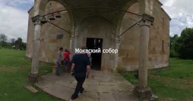 Грузинские храмы в Абхазии - 360° градусное видео соборов в Мокви и Дранде