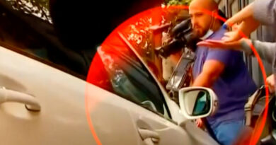 TV Pirveli: «Водитель машины намеренно столкнулся с нашим оператором»