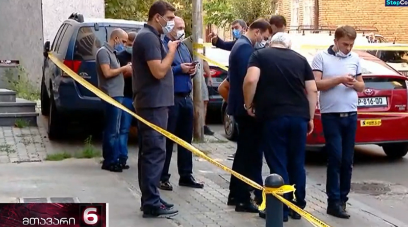 В центре Тбилиси ранен молодой человек