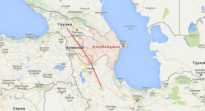 Иран и Армения планируют создать новый транзитный маршрут через Грузию