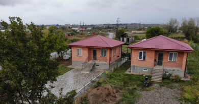 Грузинским беженцам построили дома на деньги из немецкого гранта
