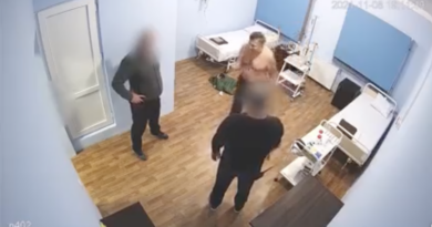 Минюст Грузии опубликовал кадры перевода Саакашвили в тюремную больницу