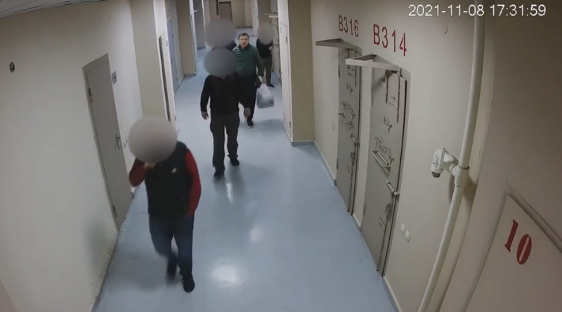 Специальная пенитенциарная служба опубликовала видео снятое в камере Саакашвили