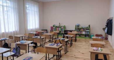 Датский совет по делам беженцев осуществил ремонт школы в Гали