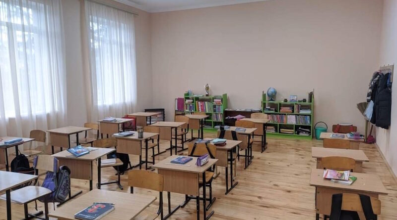 Датский совет по делам беженцев осуществил ремонт школы в Гали