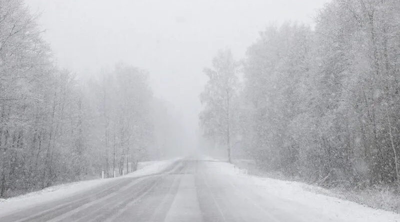 Движение по дорогам Грузии ограничено из-за снега