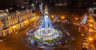 Движение транспорта в центре Тбилиси ограничат в канун Нового года