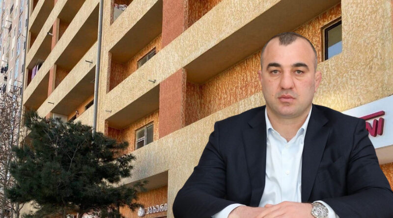 Как в Тбилиси незаконно построили 8-этажный жилой дом