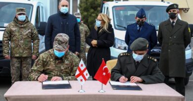 Турция передала Силам обороны Грузии спецтехнику