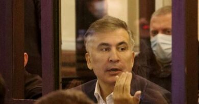 Выступление Саакашвили на судебном процессе